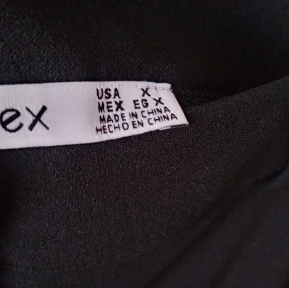 Dex Plus Career Black Pants/Brown Stripe - Picture 5 of 5